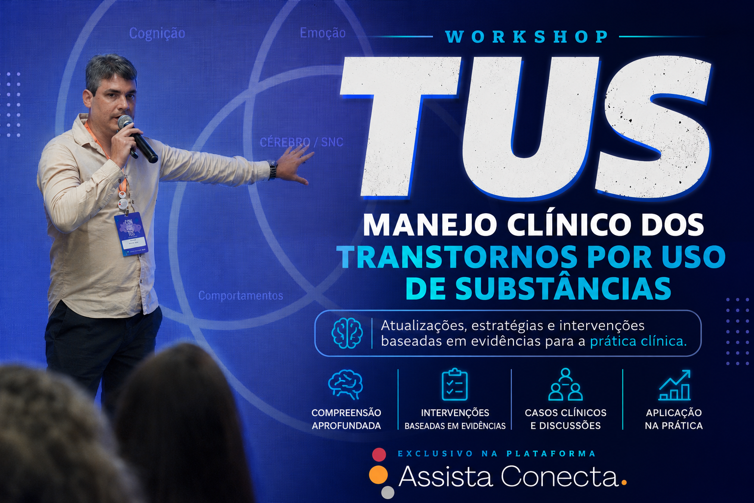 Imagem do curso Workshop TUS: Transtorno por uso de substâncias